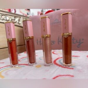 NIB BUNDLE TOO FACED RICH AND DAZZLING LIP GLOSS